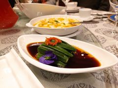 捞汁秋葵-勺园中餐厅