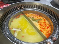 花胶鸡锅底-空之介寿喜烧·和牛放题(恒隆广场店)