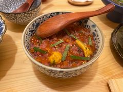 金枪鱼泥海胆饭-鮨清日本料理