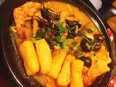 老表记鸳鸯螺丝鸭脚煲-老表记广西宵夜螺蛳鸭脚煲(西大店)