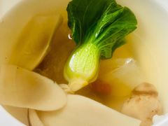 鲜松茸鱼筋炖盅-杭州新新饭店·1913餐厅