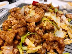葱爆羊肉-大铁勺新津菜(东丽阳光新业广场店)