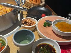 飞鱼籽虾滑-左庭右院鲜牛肉火锅(南通CBD大有境店)