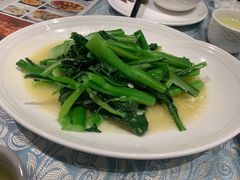 蒜蓉炒菜心-巴扎美食·新疆菜·西域歌舞表演餐厅(新疆大厦店)