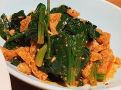 菠菜拌面筋-胖老汉椒麻鸡清真新疆菜(西御街店)