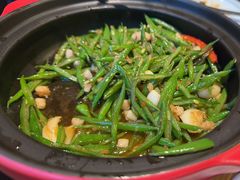 参八酱炒芸豆-望乡楼上海菜(日月光店)