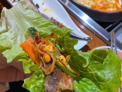 烤黑梅肉-玛嘻哒韩国料理炭火烤肉(莫邪路新天地店)