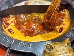 菌汤牛油鸳鸯锅-重庆袁老四火锅(武进万达店)