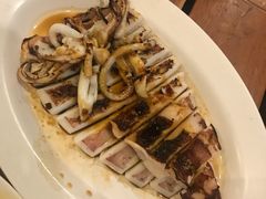 烤鱿鱼-大螃蟹海鲜餐厅