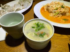 海鲜疙瘩汤-船歌·鱼水饺青岛菜(金狮广场店)