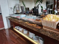 自助取餐区-神州半岛喜来登度假酒店·盛宴汉堡·战斧牛排·后安粉