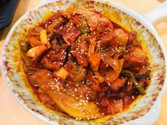 泡菜炒五花肉-쌍화점 霜花店·朝鲜族料理(徐家汇店)