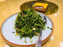 豆苗拌核桃仁-白家大院·王府宫廷菜(苏州街店)