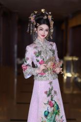 -懿沉香中式嫁衣礼服秀禾服龙凤褂马来褂旗袍总店