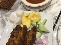 沙爹鸡牛肉拼盘-关夫人餐厅(阳光广场店)