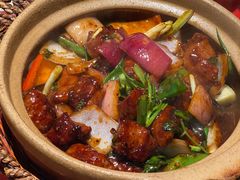 啫啫雪花牛粒-恭喜上堓砂锅焗·海鲜大排档(闵行龙湖店)