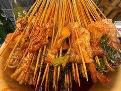 -拈签一笑黄牛肉辣卤串串