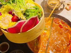 蔬菜拼盘-山缓缓火锅(苏州仁恒仓街店)