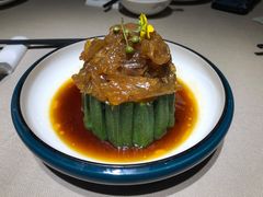 秋葵拌海蜇-尚一汤·粤菜海鲜(环球港店)