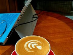 拿铁咖啡-阿什卡咖啡馆ESSCA COFFEE(塔里木石油宾馆店)
