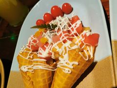 水果色拉咯吱筒-外婆家(西溪印象城店)