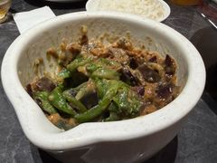 皮蛋辣椒擂茄子-炊烟小炒黄牛肉(浦东世纪汇店)
