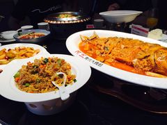 牛奶炒饭-阿五黄河大鲤鱼(英协路店)