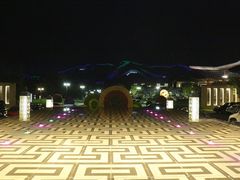 夜景-北京雁栖湖国际会展中心