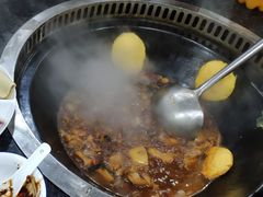 小笨鸡蘑菇锅-炮爷东北铁锅炖(棠安路店)