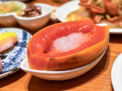木瓜炖雪蛤-頂好酒家·经典粤菜(海信广场店)