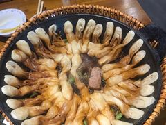 排骨豆角卷子-华盛园卷子王农家菜水库鱼