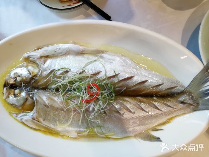 老阊门菜馆(山塘街店)清蒸白鱼图片