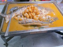 蒜香味凌波鱼-探鱼·鲜青椒爽麻烤鱼(北京路天河城店)