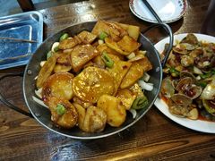 干锅土豆片-二子海鲜大排档(太阳城店)
