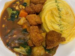 炸鸡块咖喱蛋包饭-池奈·日式咖喱蛋包饭(老城根Gpark店)