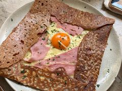 巴黎火腿鸡蛋芝士蘑菇可丽饼-RAC BAR(安福路店)