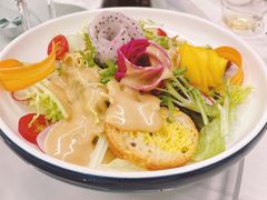 蔬菜色拉-千禧万福汉亭舫·船舫苏宴