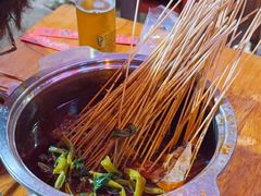 芹菜牛肉-两角签串串香十一年老字号(机场路店)