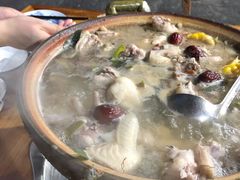 石橄榄炖鸡-洪大厨鸡煲(福田店)