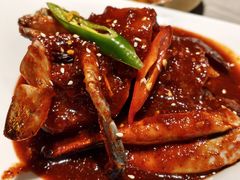 -草家酱蟹炭火烤肉店(珲春南路一店)
