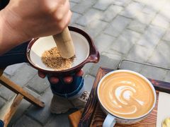 冲绳拿铁-春庄咖啡SpringHues(钟楼小区店)