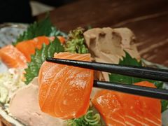 三文鱼刺身-梅亭居酒屋(中大国际店)