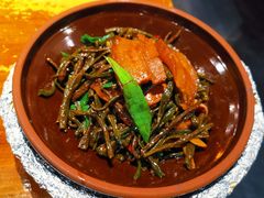 干豆角回锅肉-又一福烤鸭·北京菜(东四店)