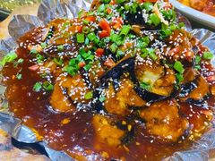 肉烧茄子-东北大院·东北菜(三台子店)