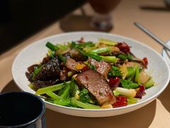 蕨粑炒腊肉-山石榴·贵州菜(丰盛里店)