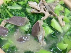 鹅杂煲淋芥菜&nbsp;45元-裕华(南华东路店)