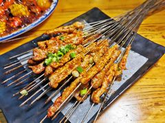 -长青菠菜面·烧烤