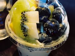 野生蓝莓奇异果芒果酸奶-Blueglass酸奶(华贸购物中心店)