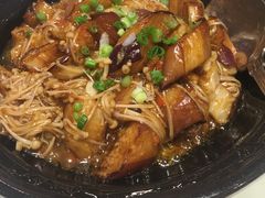 瑶柱金菇茄子煲-鲍鱼王子(深圳大厦店)