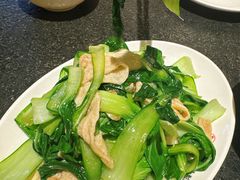 青菜炒油豆皮-福苗小骆驼烧烤(望京店)